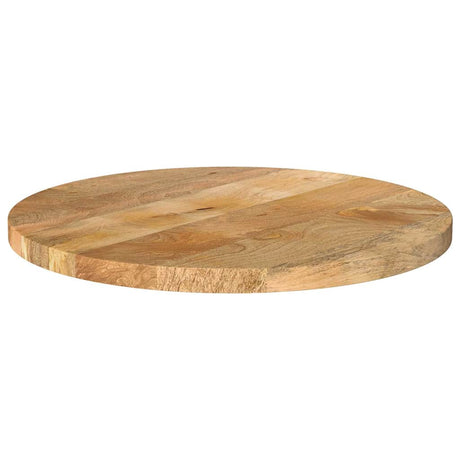 Vidaxl tafelblad rond ø 40x2,5 cm massief ruw mangohout