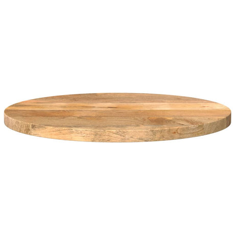Vidaxl tafelblad rond ø 60x2,5 cm massief ruw mangohout