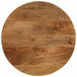 Vidaxl tafelblad rond ø 40x3,8 cm massief ruw mangohout