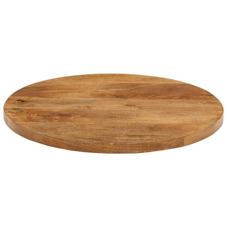 Vidaxl tafelblad rond ø 50x3,8 cm massief ruw mangohout