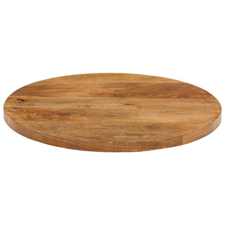 Vidaxl tafelblad rond ø 60x2,5 cm massief ruw mangohout