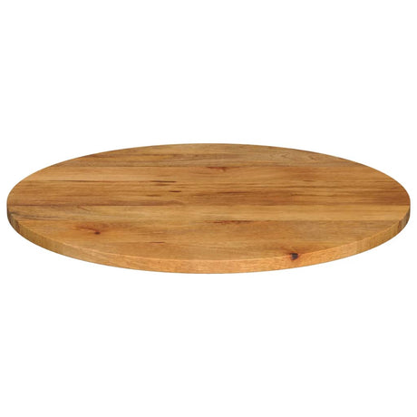 Vidaxl tafelblad rond ø 70x3,8 cm massief ruw mangohout