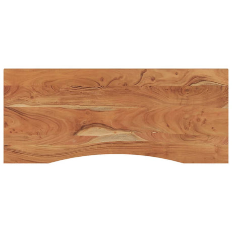 Vidaxl bureaublad rechthoekig 120x50x2,5 cm massief acaciahout