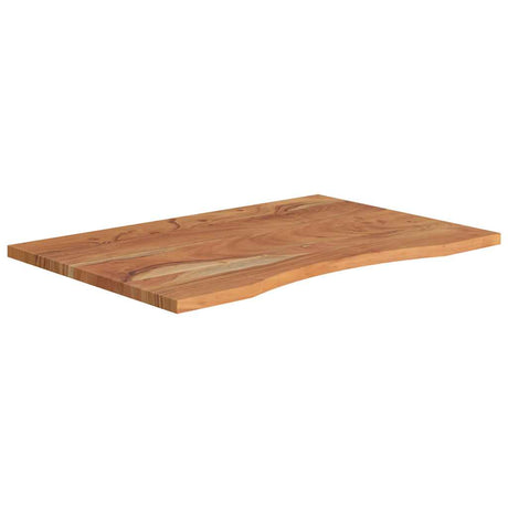 Vidaxl bureaublad rechthoekig 80x60x2,5 cm massief acaciahout