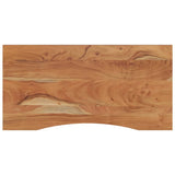 Vidaxl bureaublad rechthoekig 120x60x2,5 cm massief acaciahout