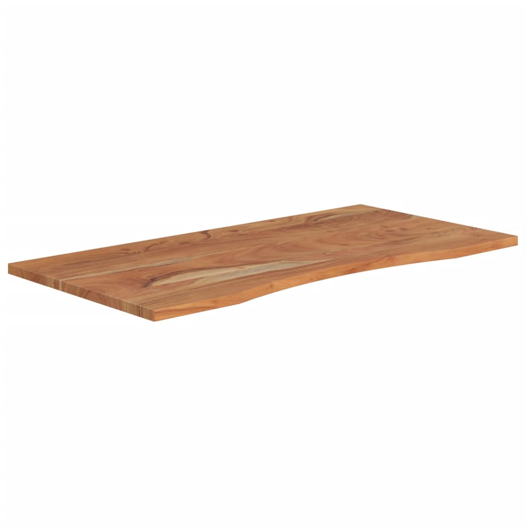 Vidaxl bureaublad rechthoekig 120x60x2,5 cm massief acaciahout