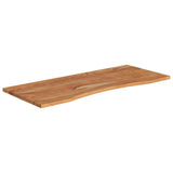 Vidaxl bureaublad rechthoekig 140x60x2,5 cm massief acaciahout