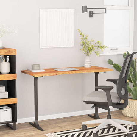 Vidaxl bureaublad rechthoekig 140x60x2,5 cm massief acaciahout