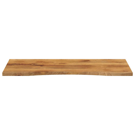 Vidaxl bureaublad met ronding 110x50x2,5 cm massief ruw mangohout