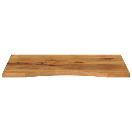 Vidaxl bureaublad met ronding 100x60x2,5 cm massief ruw mangohout