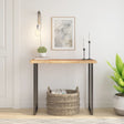 Vidaxl tafelblad rechthoekig natuurlijke rand 80x40x2,5 cm acaciahout