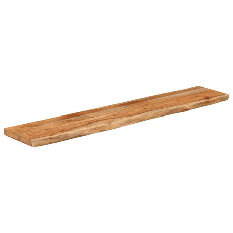 Vidaxl tafelblad rechthoekig natuurlijke rand 180x30x3,8 cm acaciahout