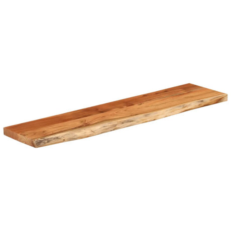 Vidaxl tafelblad rechthoekig natuurlijke rand 160x40x3,8 cm acaciahout