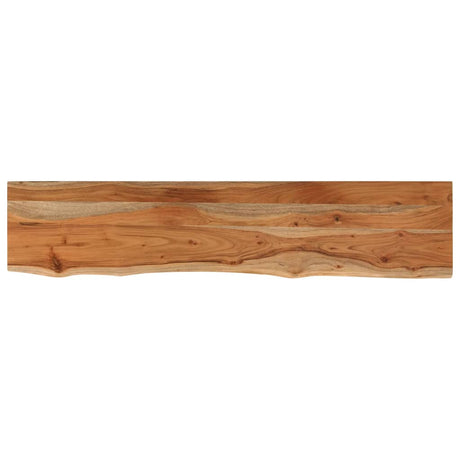 Vidaxl tafelblad rechthoekig natuurlijke rand 180x40x3,8 cm acaciahout