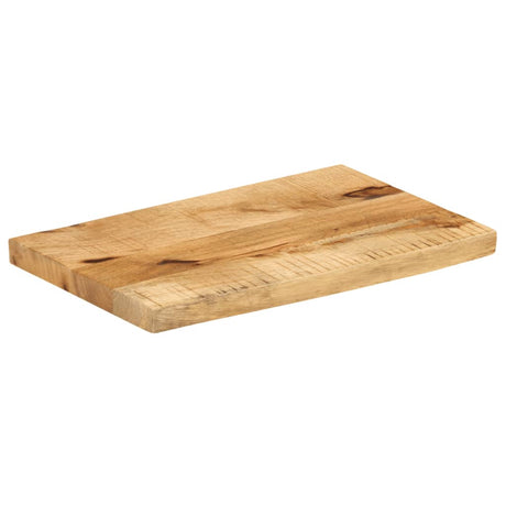 Vidaxl tafelblad met natuurlijke rand 40x30x2,5 cm massief mangohout