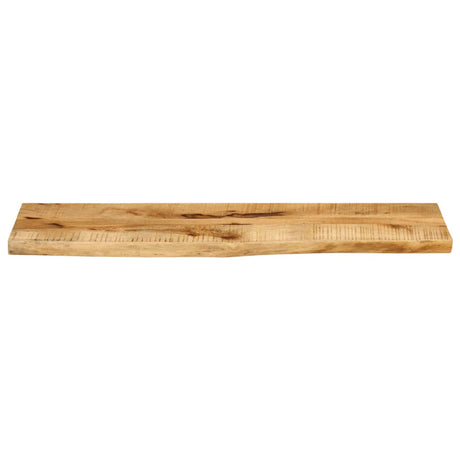 Vidaxl tafelblad met natuurlijke rand 120x30x2,5 cm massief mangohout
