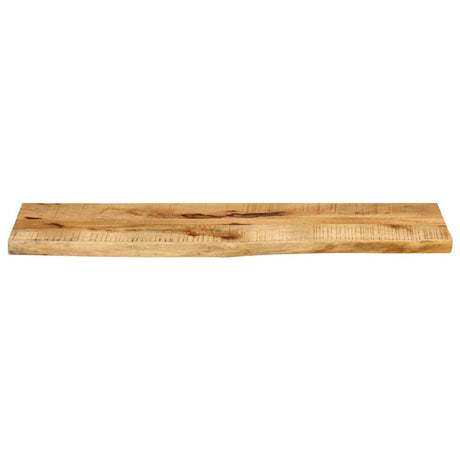 Vidaxl tafelblad met natuurlijke rand 100x40x2,5 cm massief mangohout