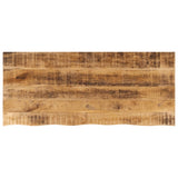 Vidaxl tafelblad met natuurlijke rand 140x60x2,5 cm massief mangohout
