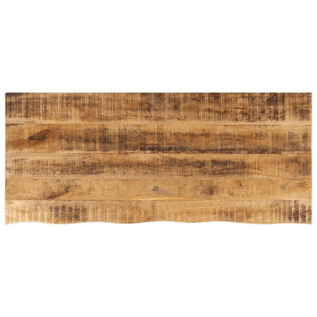 Vidaxl tafelblad met natuurlijke rand 140x60x2,5 cm massief mangohout