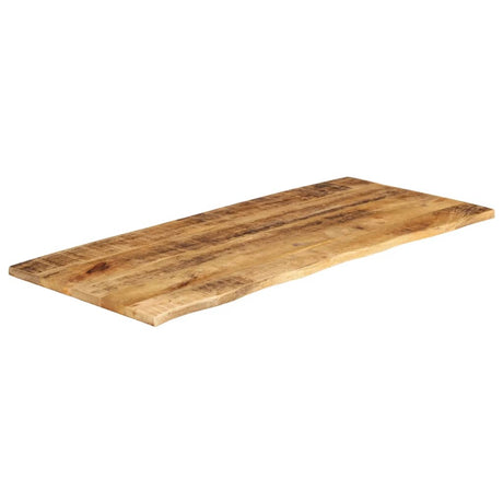Vidaxl tafelblad met natuurlijke rand 140x60x2,5 cm massief mangohout