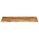 Vidaxl tafelblad met natuurlijke rand 140x60x2,5 cm massief mangohout