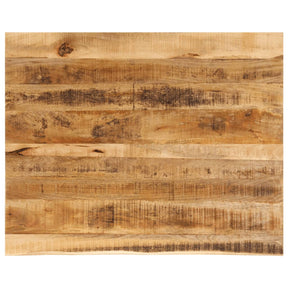 Vidaxl tafelblad met natuurlijke rand 100x80x2,5 cm massief mangohout