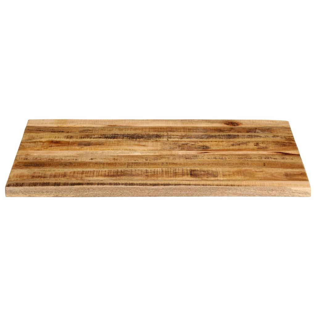 Vidaxl tafelblad met natuurlijke rand 110x80x2,5 cm massief mangohout