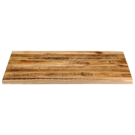 Vidaxl tafelblad met natuurlijke rand 110x80x2,5 cm massief mangohout