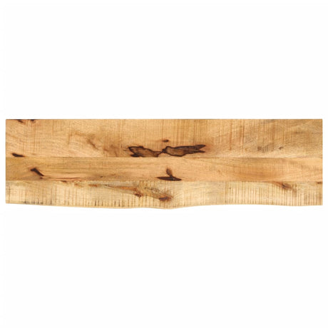 Vidaxl tafelblad met natuurlijke rand 110x20x3,8 cm massief mangohout
