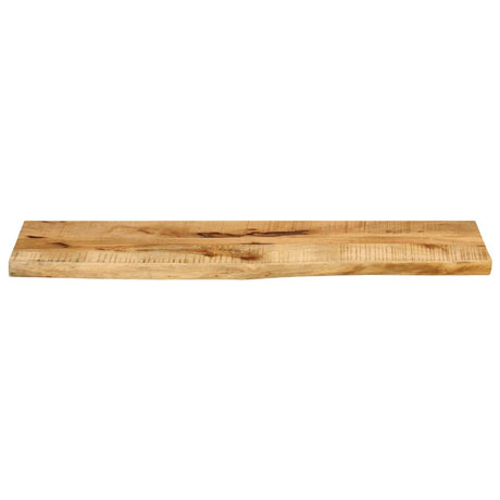 Vidaxl tafelblad met natuurlijke rand 120x20x3,8 cm massief mangohout