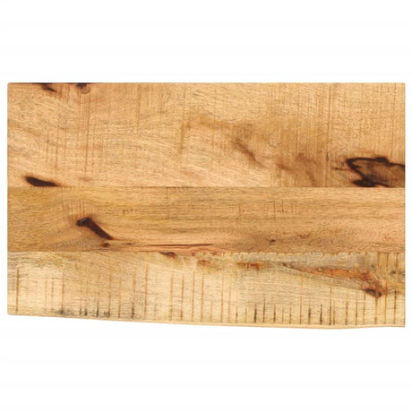 Vidaxl tafelblad met natuurlijke rand 60x30x3,8 cm massief mangohout