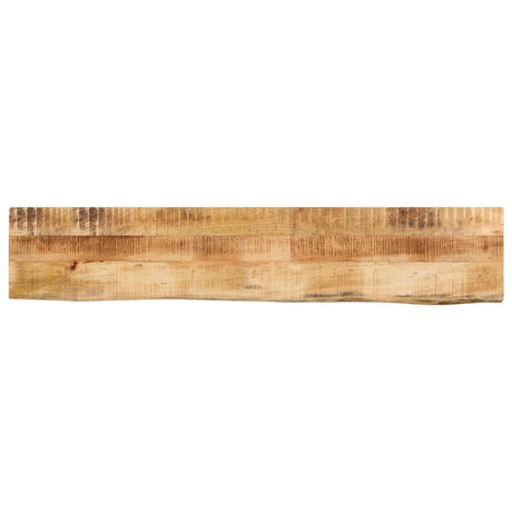 Vidaxl tafelblad met natuurlijke rand 160x30x3,8 cm massief mangohout