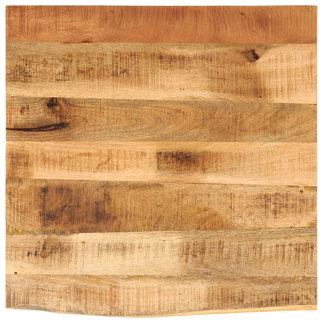 Vidaxl tafelblad met natuurlijke rand 40x40x3,8 cm massief mangohout