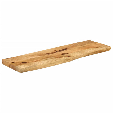 Vidaxl tafelblad met natuurlijke rand 120x40x3,8 cm massief mangohout