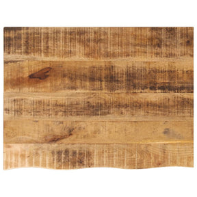 Vidaxl tafelblad met natuurlijke rand 80x60x3,8 cm massief mangohout
