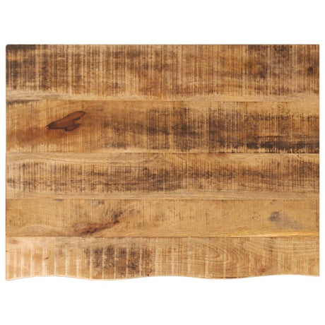 Vidaxl tafelblad met natuurlijke rand 80x60x3,8 cm massief mangohout