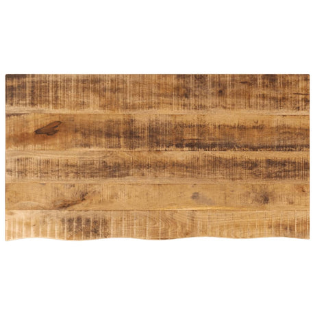 Vidaxl tafelblad met natuurlijke rand 120x60x3,8 cm massief mangohout