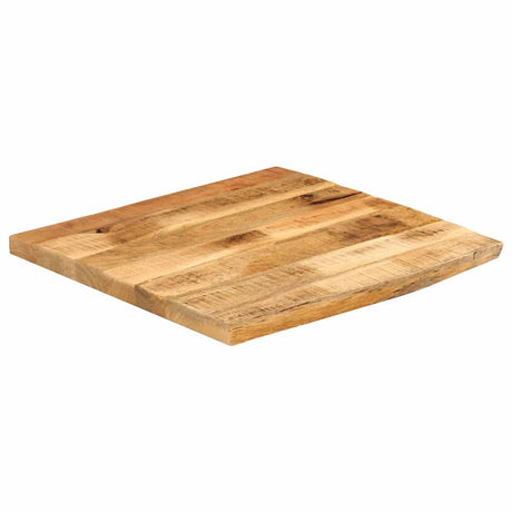 Vidaxl tafelblad met natuurlijke rand 80x80x3,8 cm massief mangohout