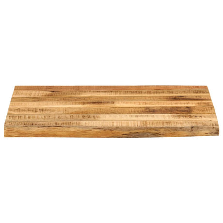 Vidaxl tafelblad met natuurlijke rand 80x80x3,8 cm massief mangohout