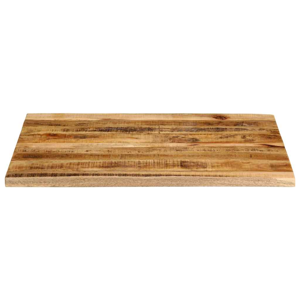 Vidaxl tafelblad met natuurlijke rand 100x80x3,8 cm massief mangohout