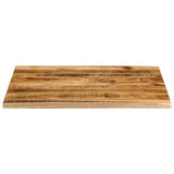 Vidaxl tafelblad met natuurlijke rand 100x80x3,8 cm massief mangohout