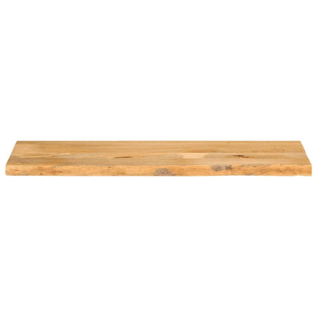 Vidaxl tafelblad met natuurlijke rand 100x20x2,5 cm massief mangohout