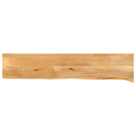 Vidaxl tafelblad met natuurlijke rand 180x20x2,5 cm massief mangohout