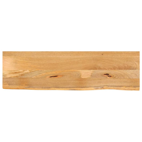 Vidaxl tafelblad met natuurlijke rand 100x30x2,5 cm massief mangohout