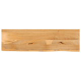 Vidaxl tafelblad met natuurlijke rand 120x30x2,5 cm massief mangohout