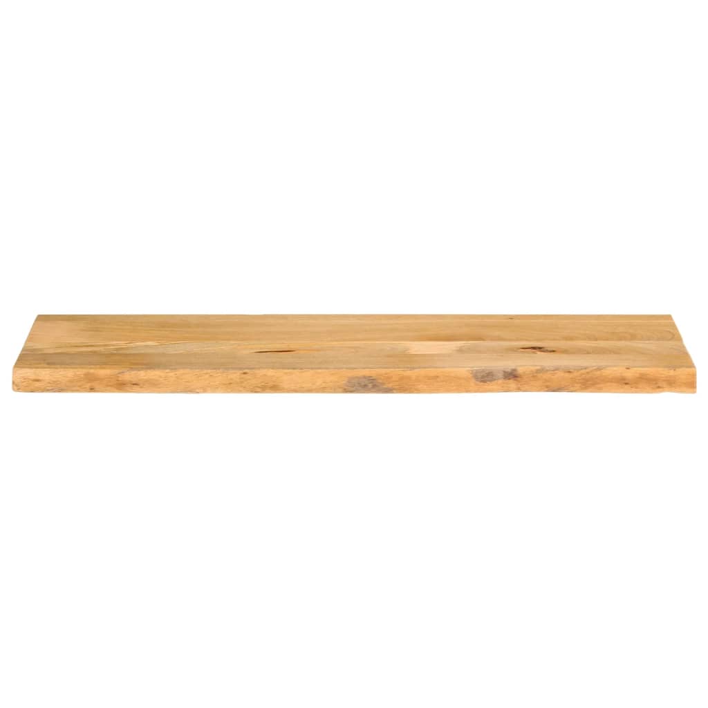 Vidaxl tafelblad met natuurlijke rand 120x30x2,5 cm massief mangohout