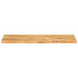 Vidaxl tafelblad met natuurlijke rand 120x30x2,5 cm massief mangohout