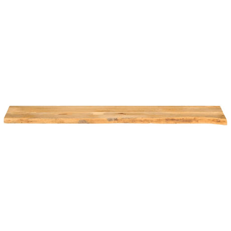Vidaxl tafelblad met natuurlijke rand 160x30x2,5 cm massief mangohout