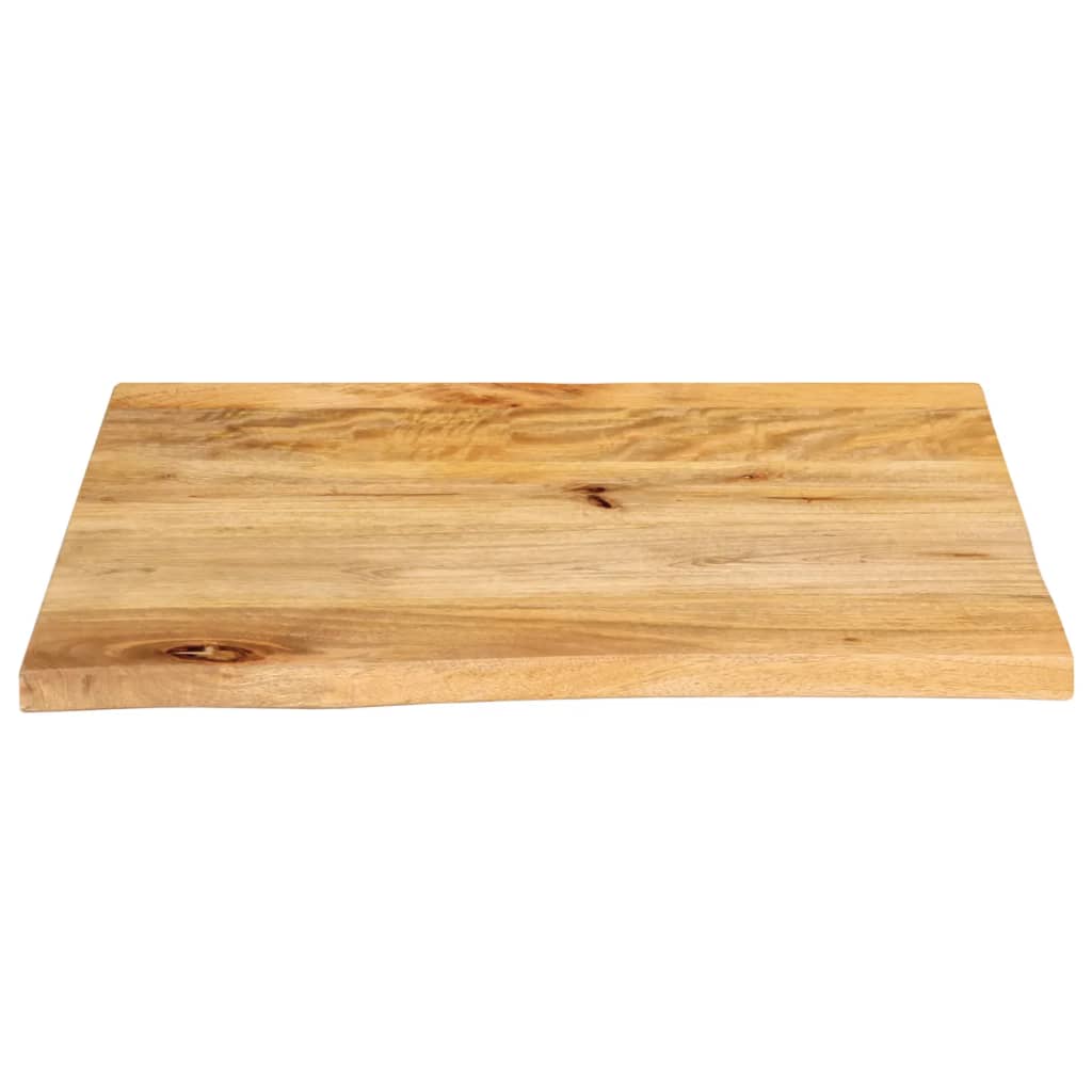 Vidaxl tafelblad met natuurlijke rand 40x40x2,5 cm massief mangohout