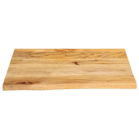 Vidaxl tafelblad met natuurlijke rand 40x40x2,5 cm massief mangohout
